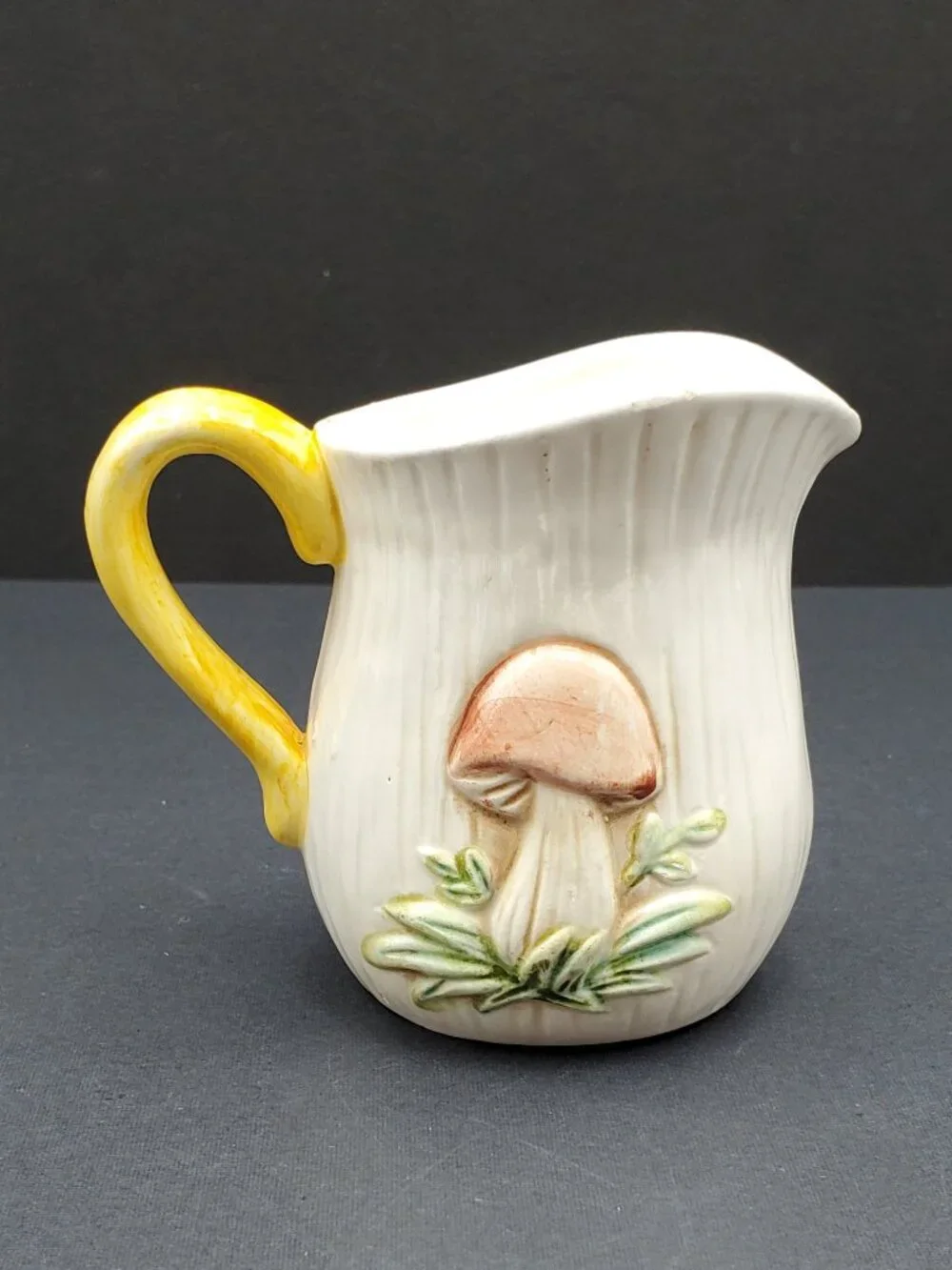 Sears Merry Mushroom Creamer Sears Roebuck and Co Mini Mushroom Creamer